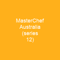 MasterChef Australia (series 12)