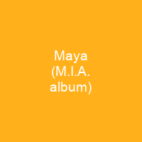 Maya (M.I.A. album)