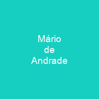 Mário de Andrade