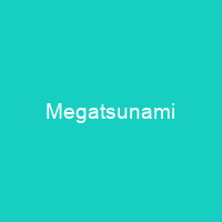 Megatsunami