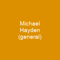 Michael Hayden (general)