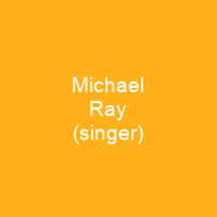 Michael Ray (singer)