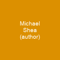 Michael Shea (author)