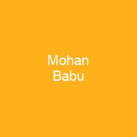 Mohan Babu