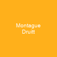 Montague Druitt