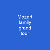 Mozart family grand tour