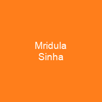 Mridula Sinha