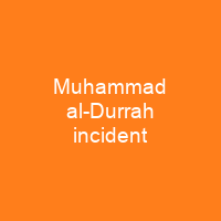 Muhammad al-Durrah incident