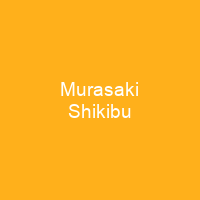 Murasaki Shikibu