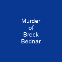 Murder of Breck Bednar