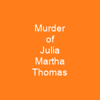 Murder of Julia Martha Thomas