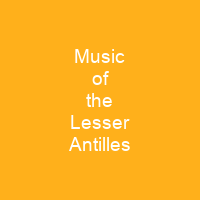 Music of the Lesser Antilles