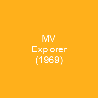 MV Explorer (1969)