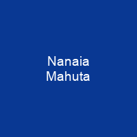 Nanaia Mahuta