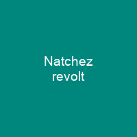 Natchez revolt