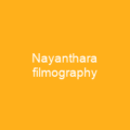 Nayanthara filmography