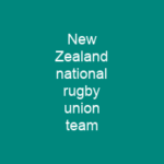 New Zealand national rugby union team