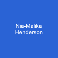Nia-Malika Henderson