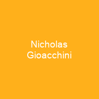 Nicholas Gioacchini