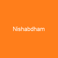 Nishabdham