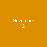 November 2