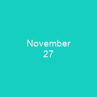 November 27