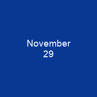 November 29