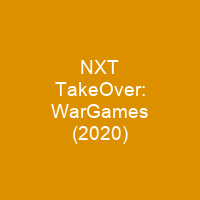 NXT TakeOver: WarGames (2020)