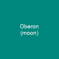 Oberon (moon)