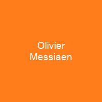 Olivier Messiaen