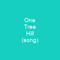 One Tree Hill (song)