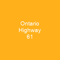 Ontario Highway 61