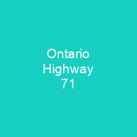 Ontario Highway 71