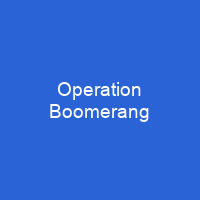 Operation Boomerang