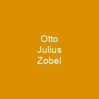 Otto Julius Zobel
