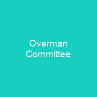 Overman Committee