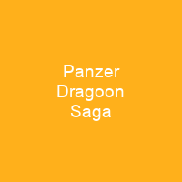 Panzer Dragoon Saga