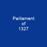 Parliament of 1327
