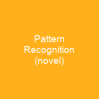 Pattern Recognition (novel)
