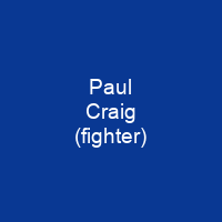Paul Craig (fighter)