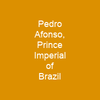 Pedro Afonso, Prince Imperial of Brazil