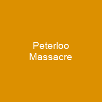 Peterloo Massacre