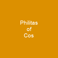 Philitas of Cos