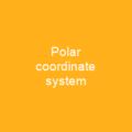 Polar coordinate system