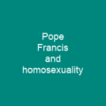 Pope Francis and homosexuality