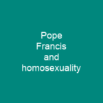 Pope Francis and homosexuality