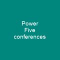 Power Five conferences