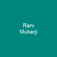 Rani Mukerji