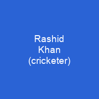Rashid Khan (cricketer)