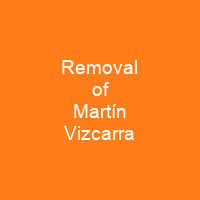 Removal of Martín Vizcarra
